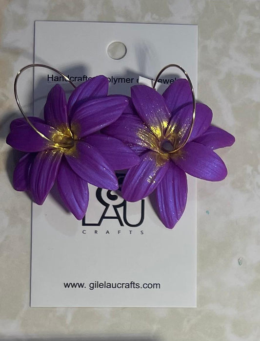 Floral Christmas 5 earrings