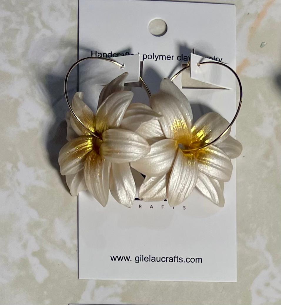 Floral Christmas 5 earrings