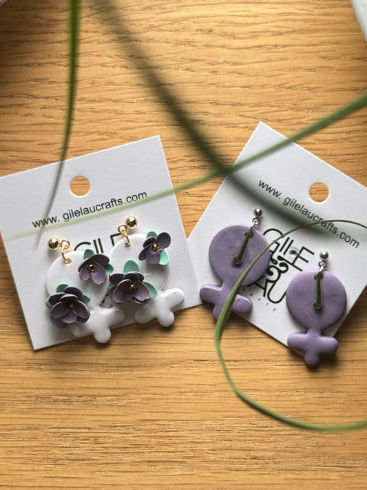 Women's Day Earrings