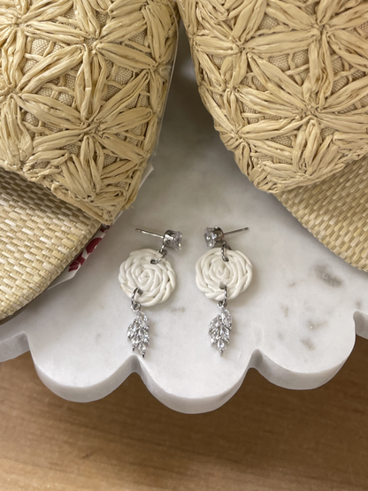 Earring rattan sphere-5