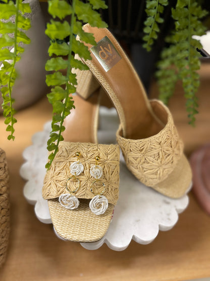 Earring rattan sphere-4