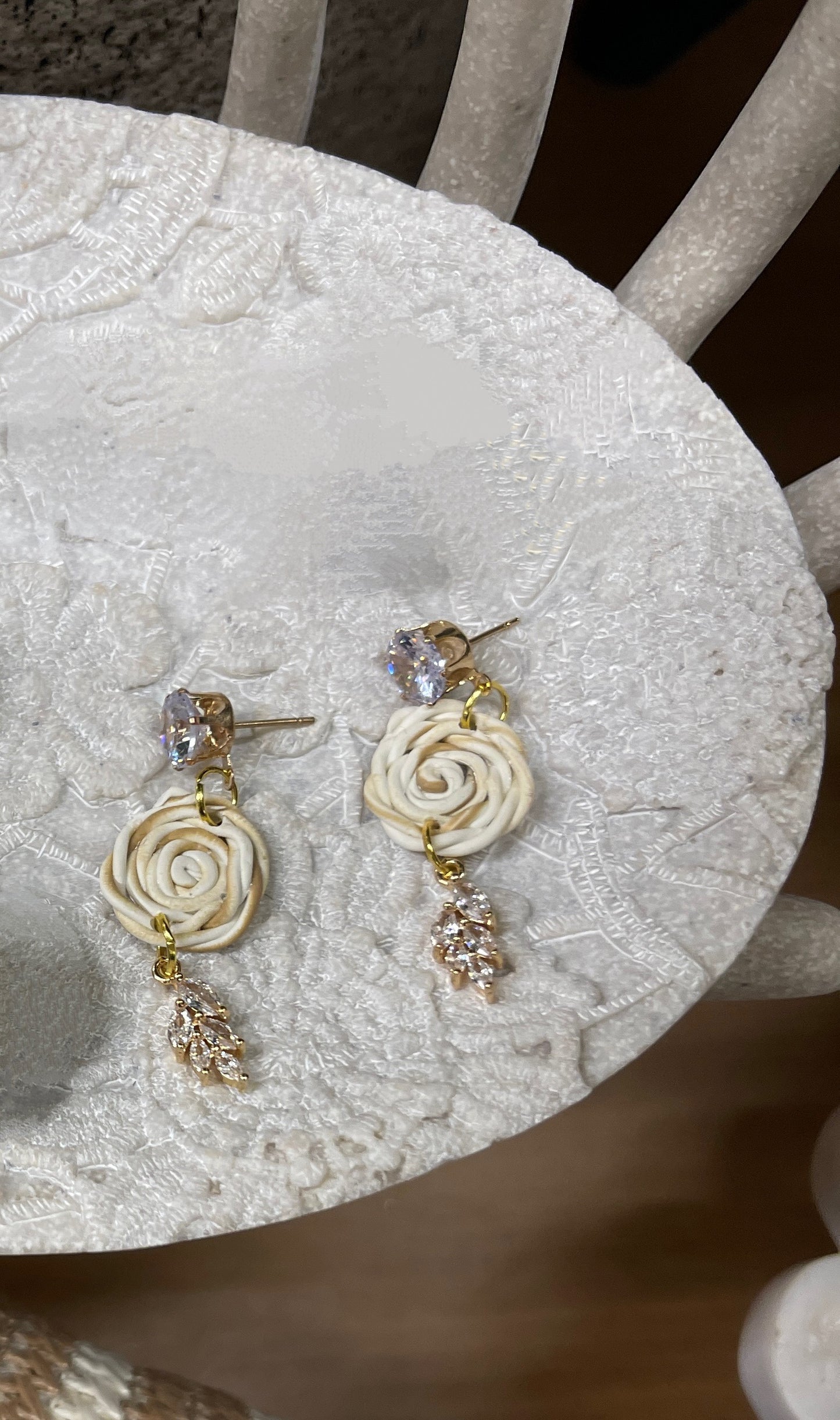 Earring rattan sphere-5