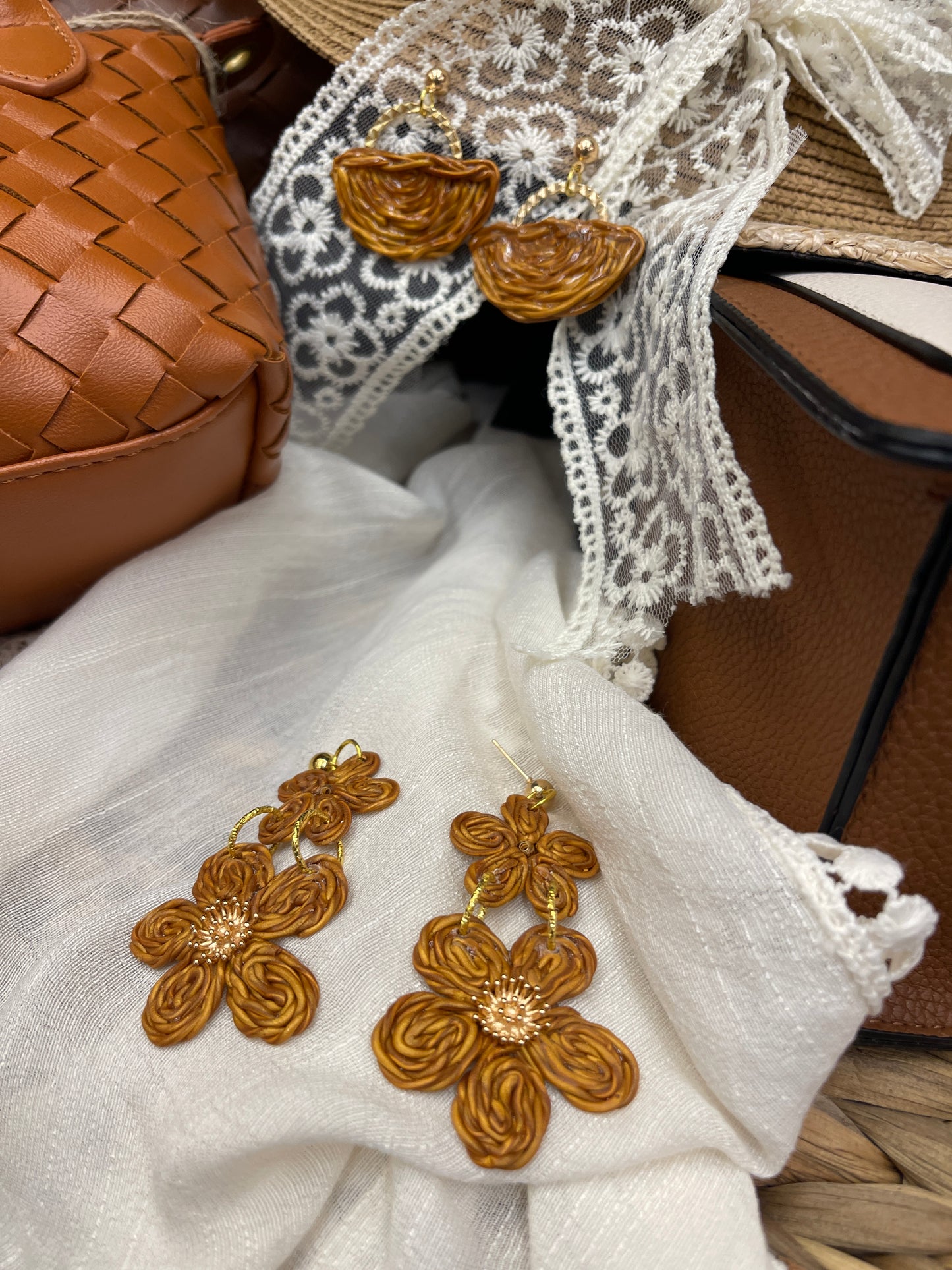 Earring rattan bag-2