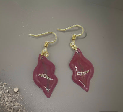 Scarlet lips Earrings
