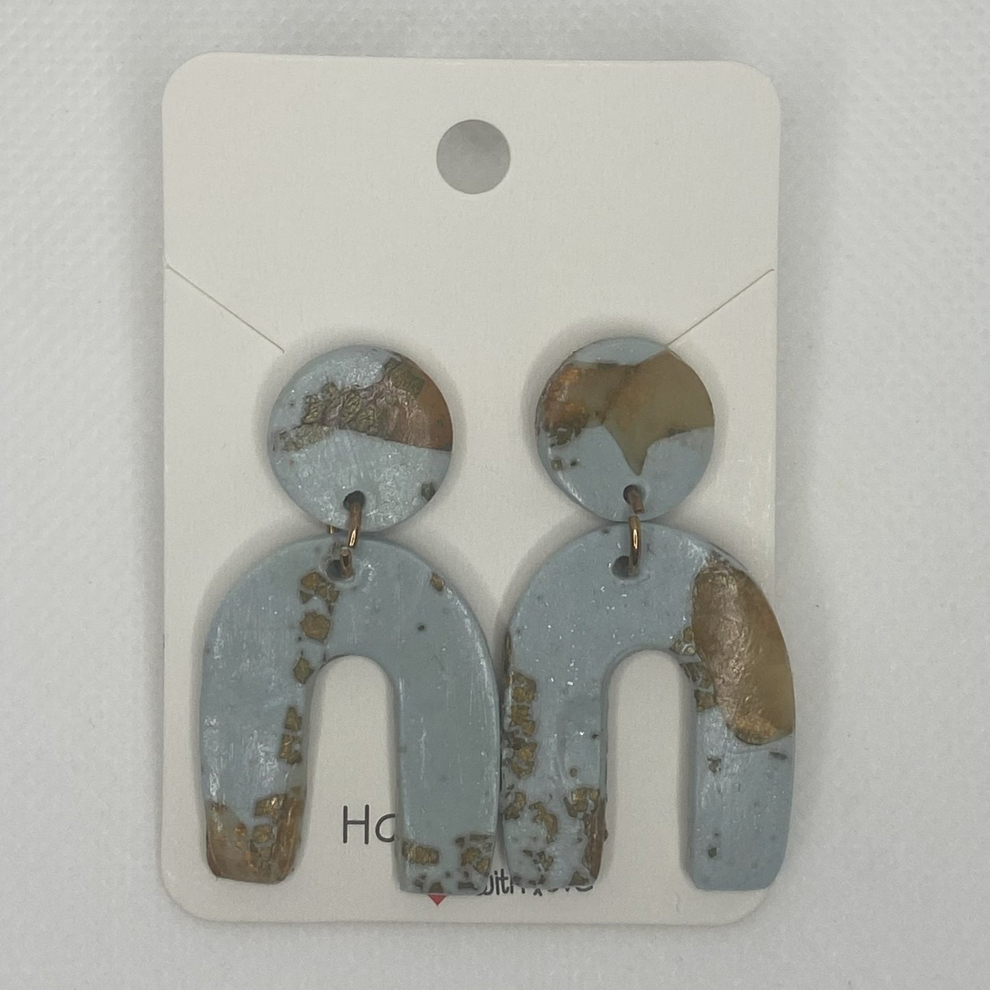 Golden Mist Arch Earrings